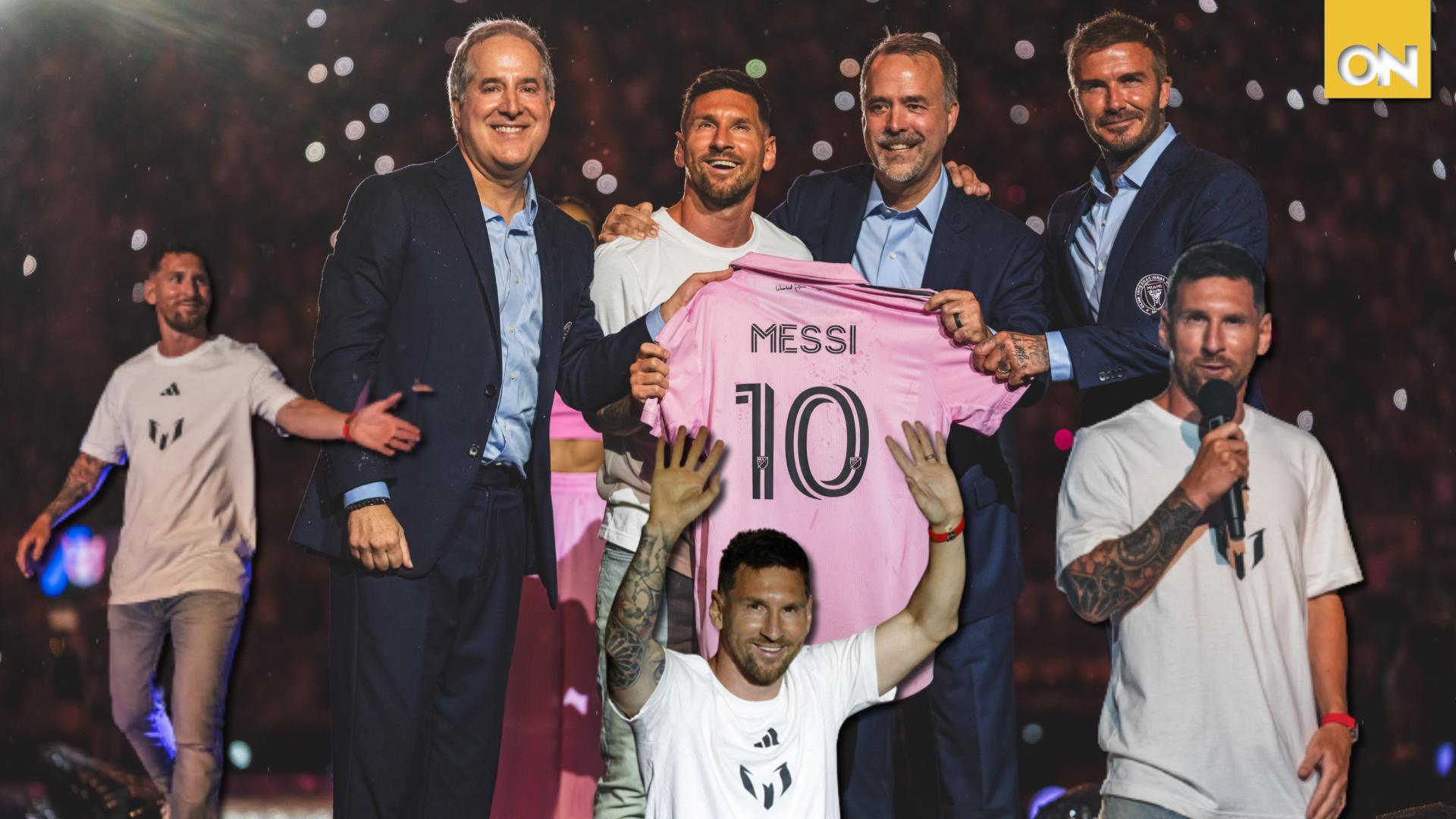 Presentación de messi
