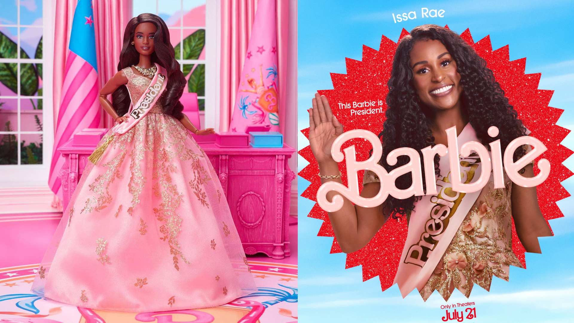 issa rae barbie presidente