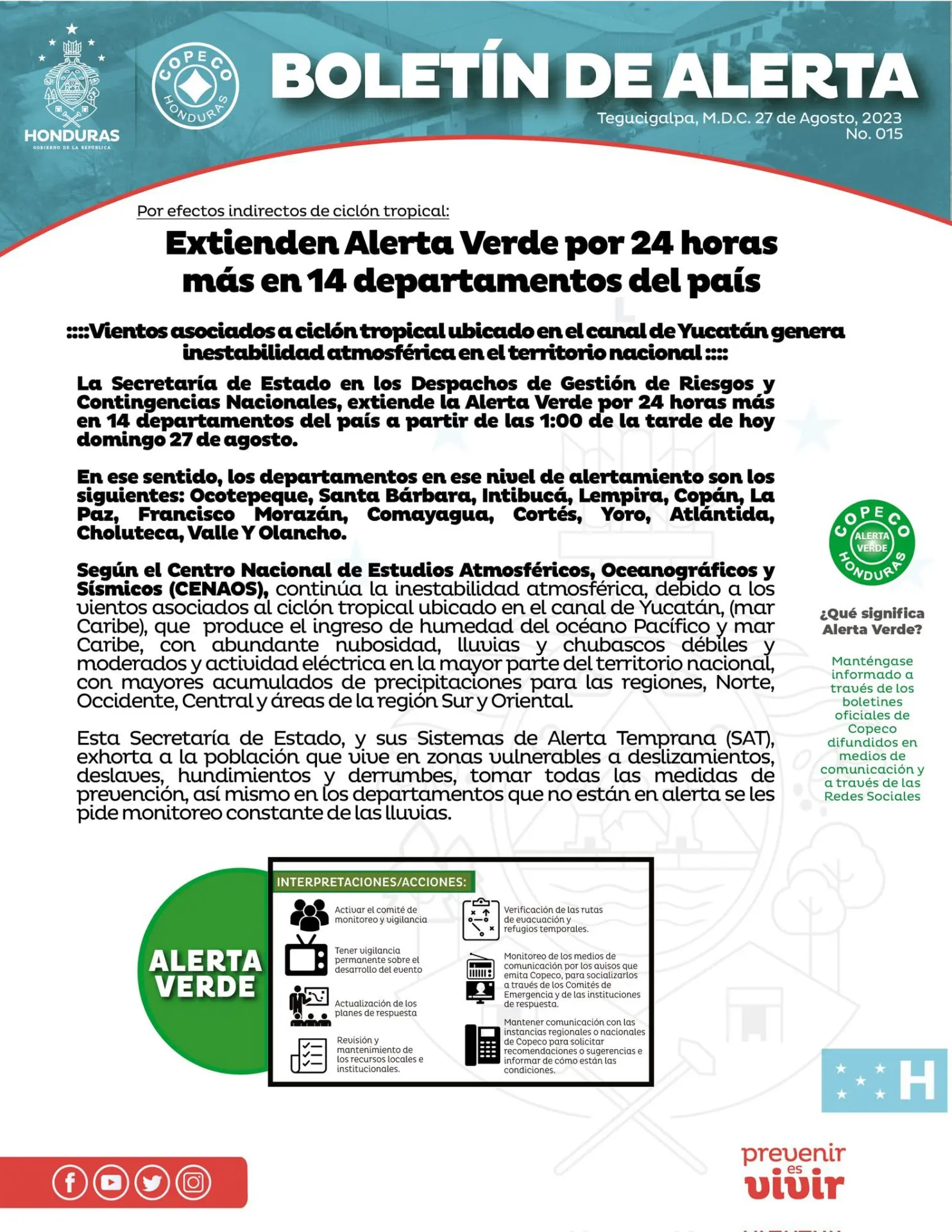 Alerta Verde