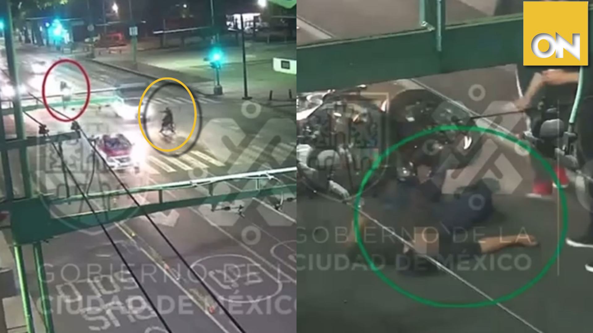 ciclista accidente