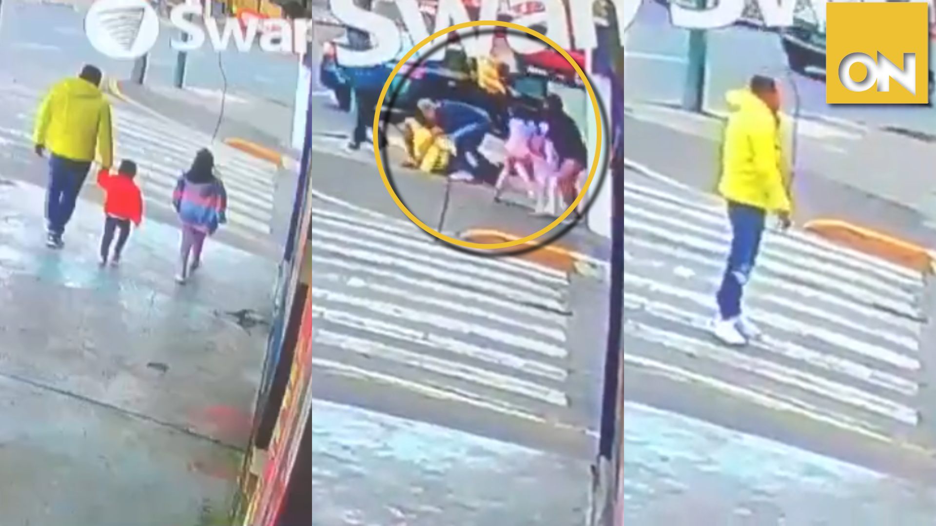 hombre le secuestran sus hijos