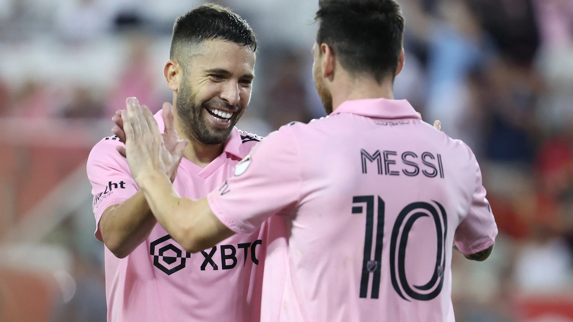 Lionel Messi y Jordi Alba