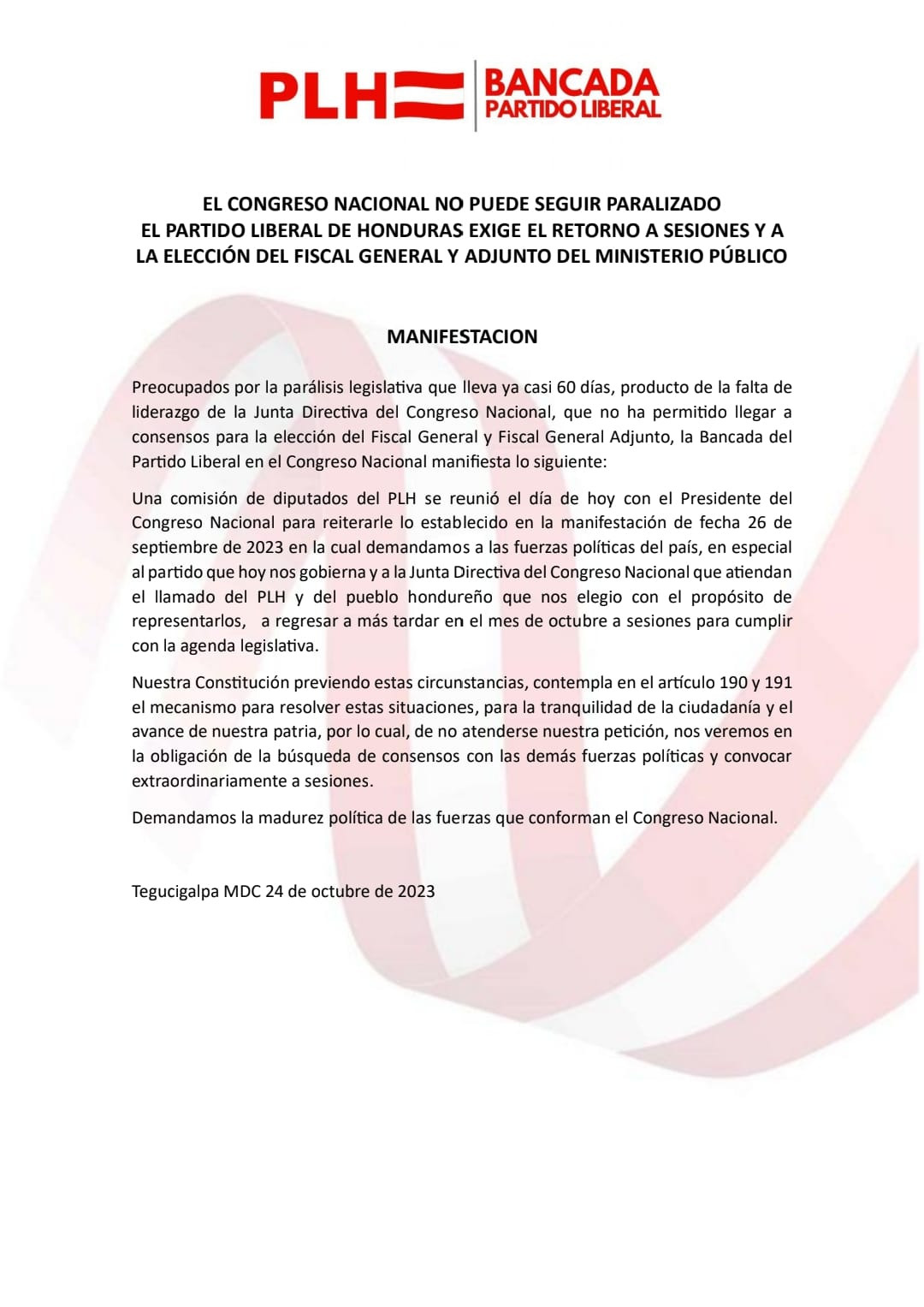 diputados plh