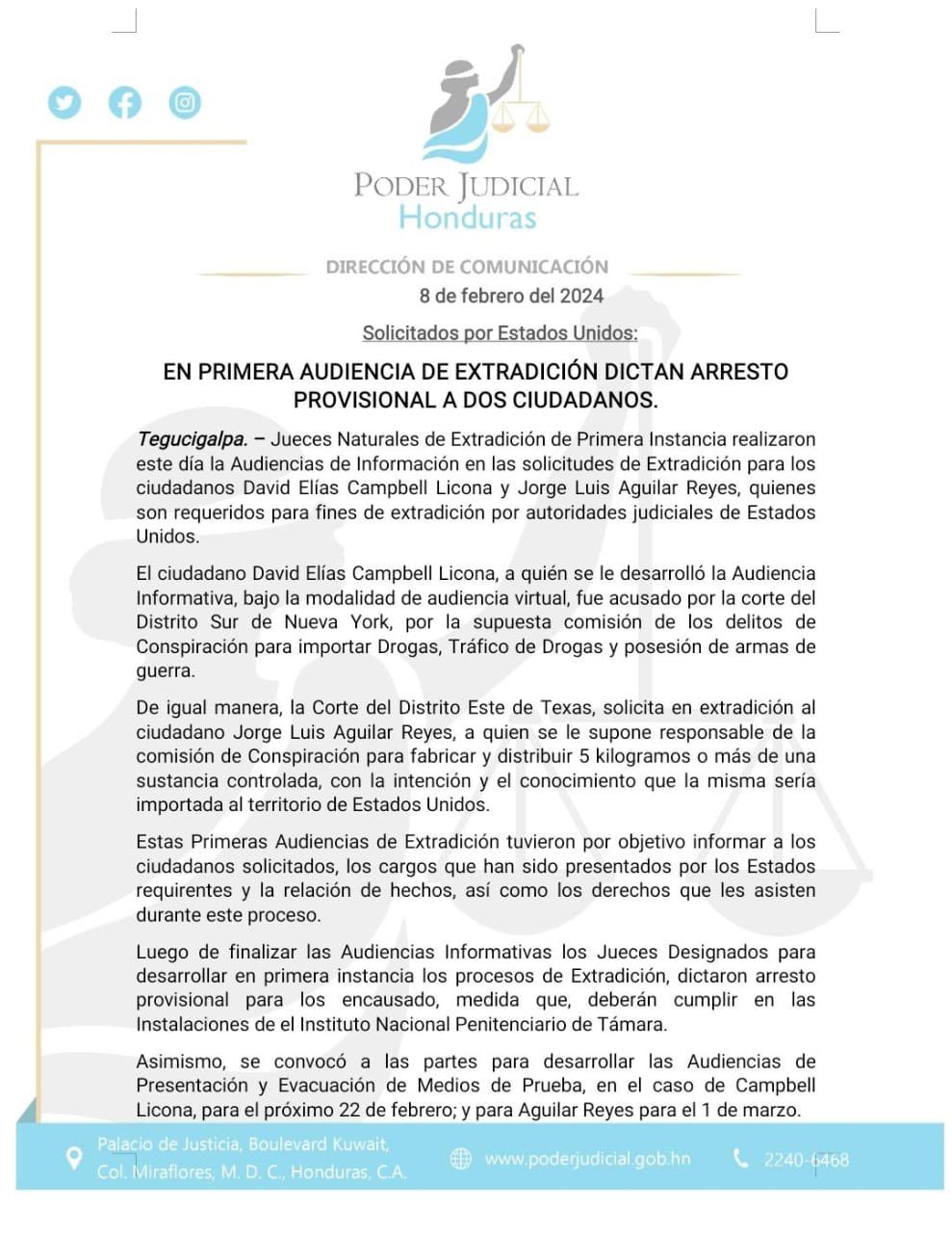 extradición