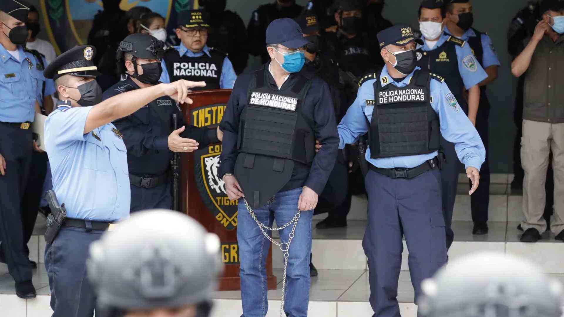 Juicio JOH políticos