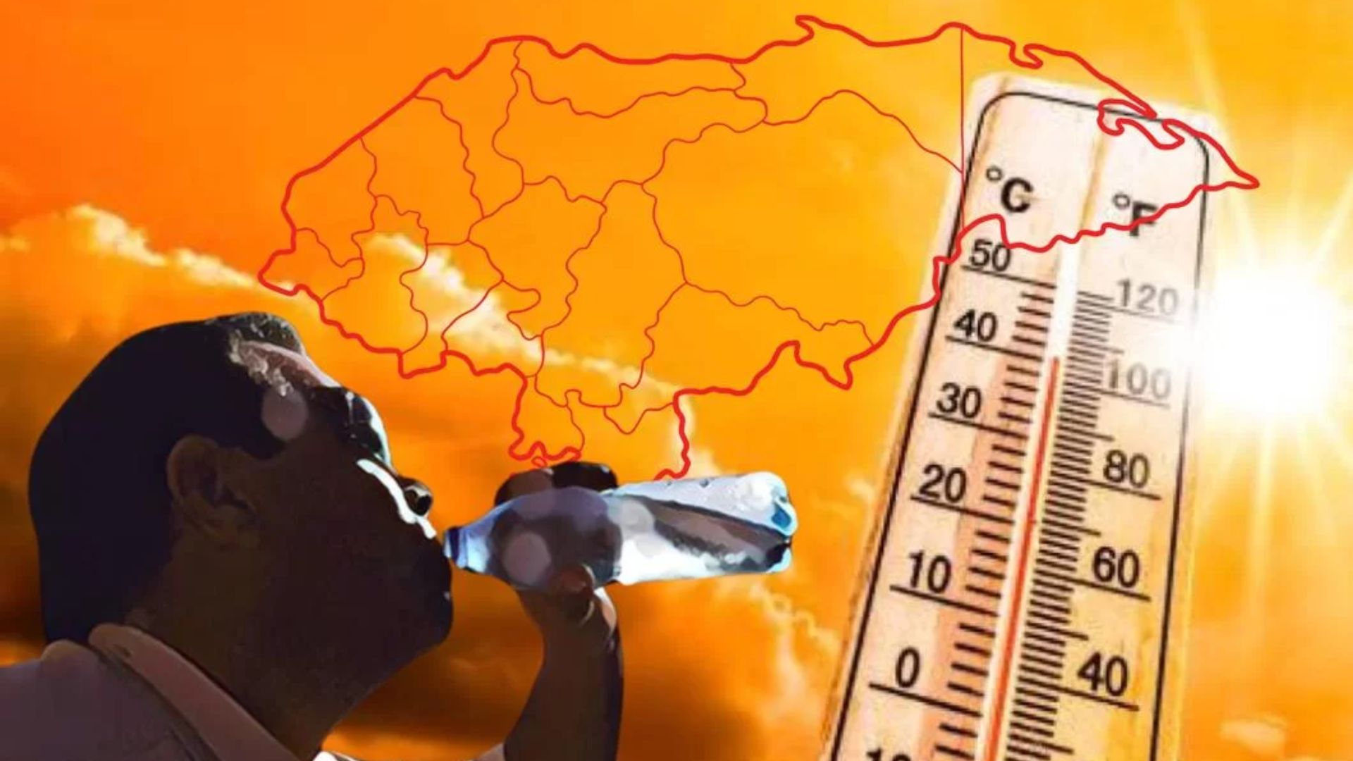 Demasiado calor: Clima en Honduras presenta altas temperaturas en parte del territorio, pero también probabilidades de lluvia