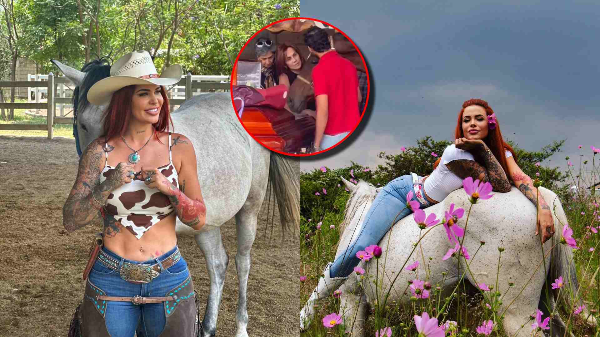Caballos lamentan la partida de la modelo y activista Elena Larrea