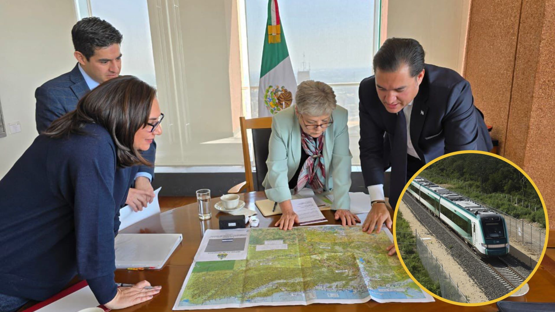 Honduras y México se reúnen para discutir acerca del tren maya
