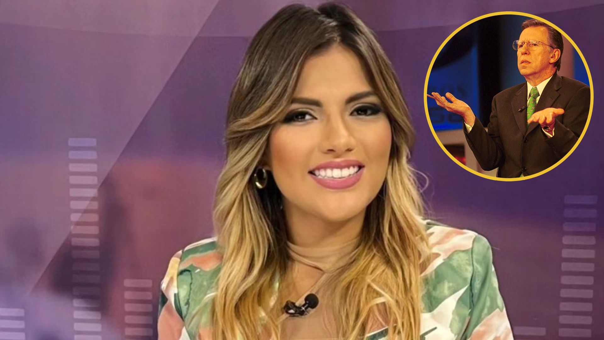 "Este video es de Honduras" Saraí Espinal corrige públicamente a reconocido presentador internacional