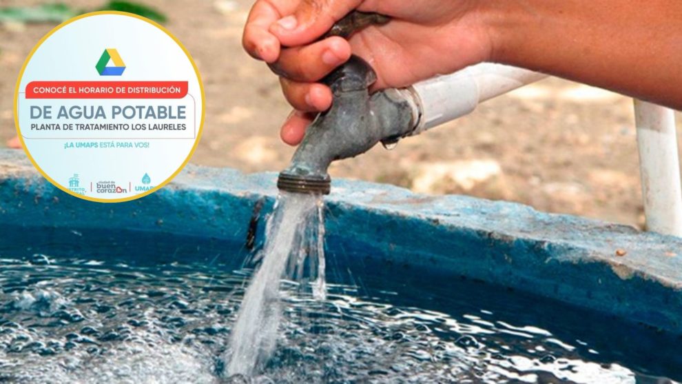 UMAPS anuncia los horarios en que se distribuirá el agua potable en el Distrito Central