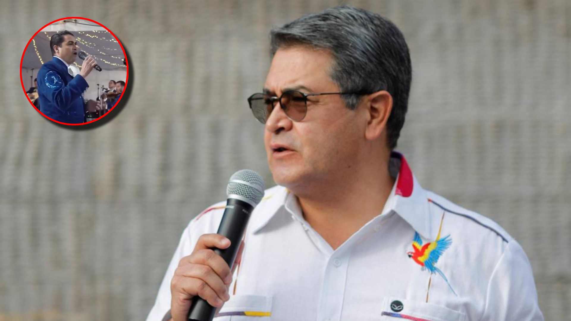 Comparan a mariachi con expresidente Juan Orlando Hernández