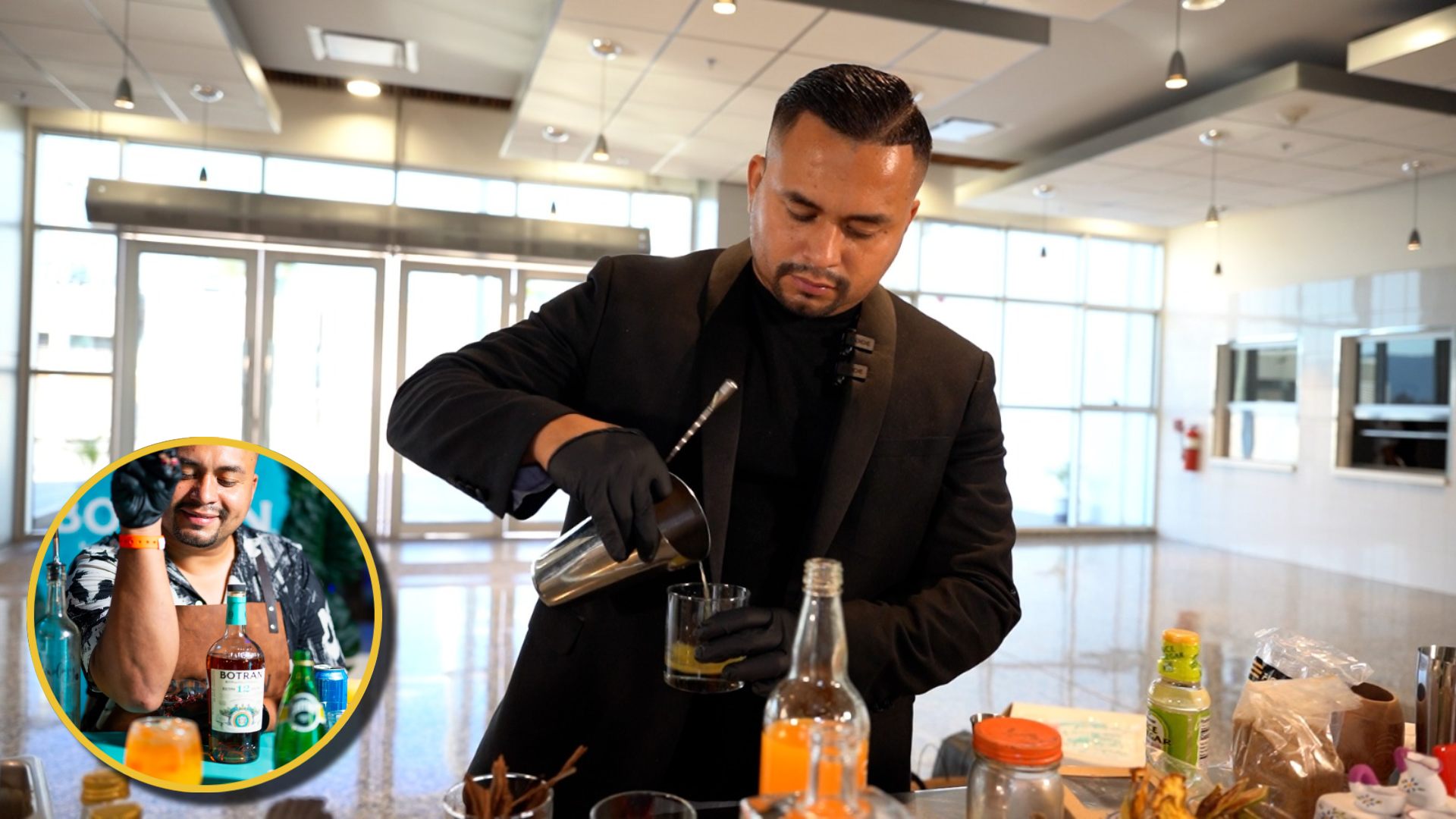 Orgullo catracho Augusto Santos el bartender nominado los premios The Ultimate Awards