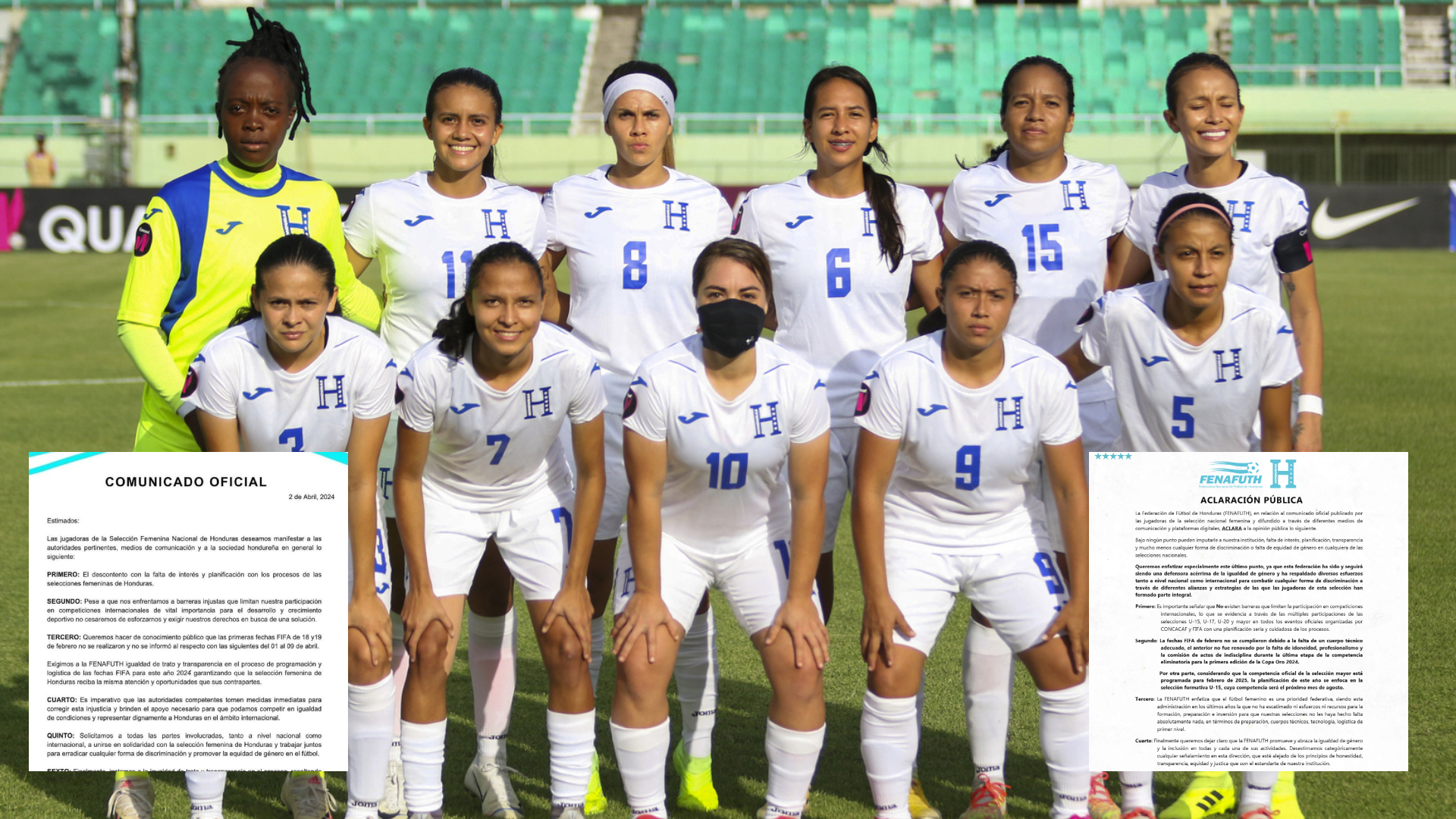 El día de ayer, 2 de abril de 2024, las futbolistas de la Selección Nacional de Fútbol Femenino tomaron por sorpresa al publicar un comunicado en redes sociales.