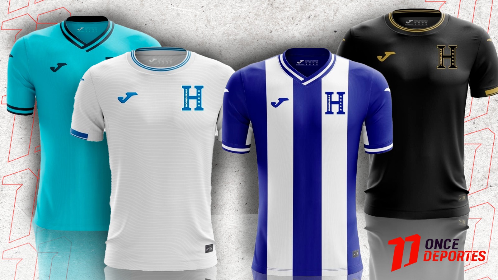 El día de hoy martes 23 de abril la Federación de Fútbol de Honduras (FFH) anunciaron la nuevas camisetas de la Selección de Honduras