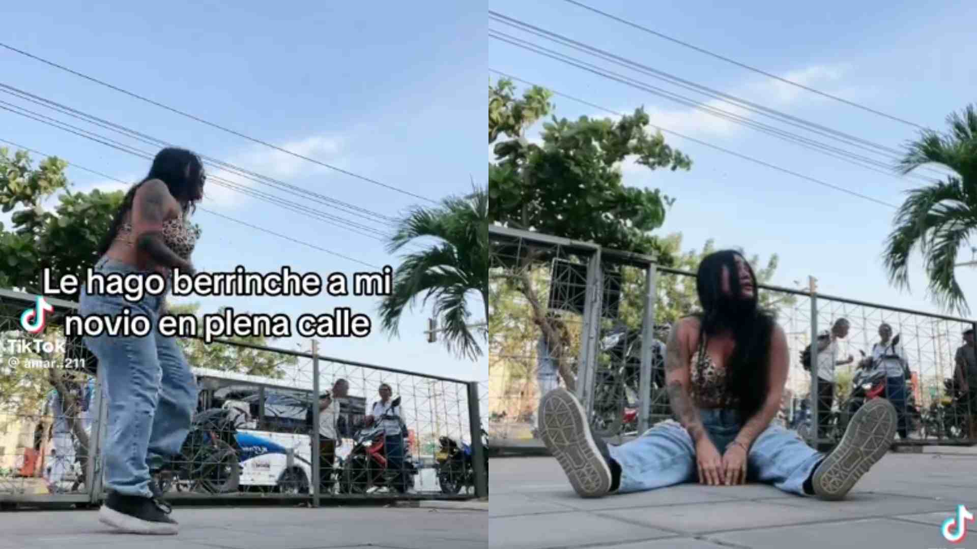 Mujer hace berrinche a su novio y se vuelve viral