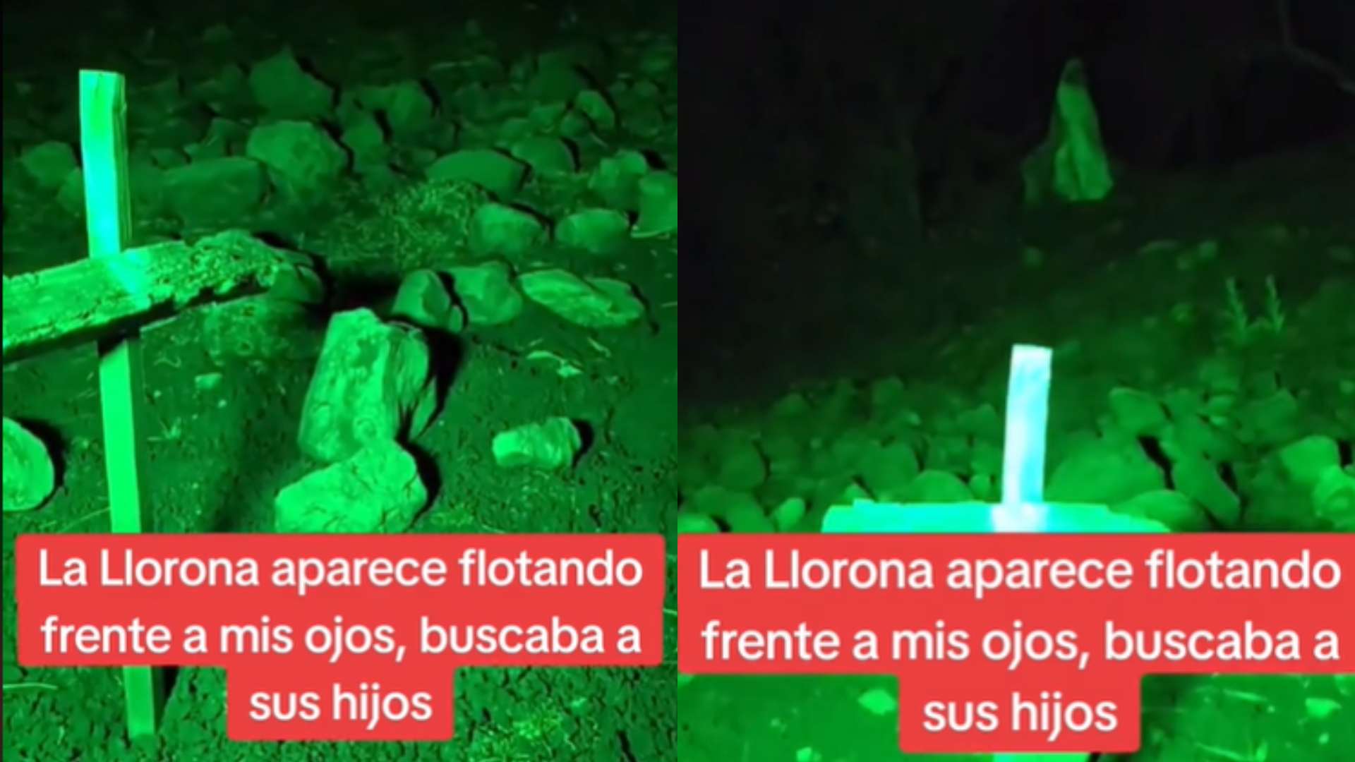 Capan en video a La Llorona