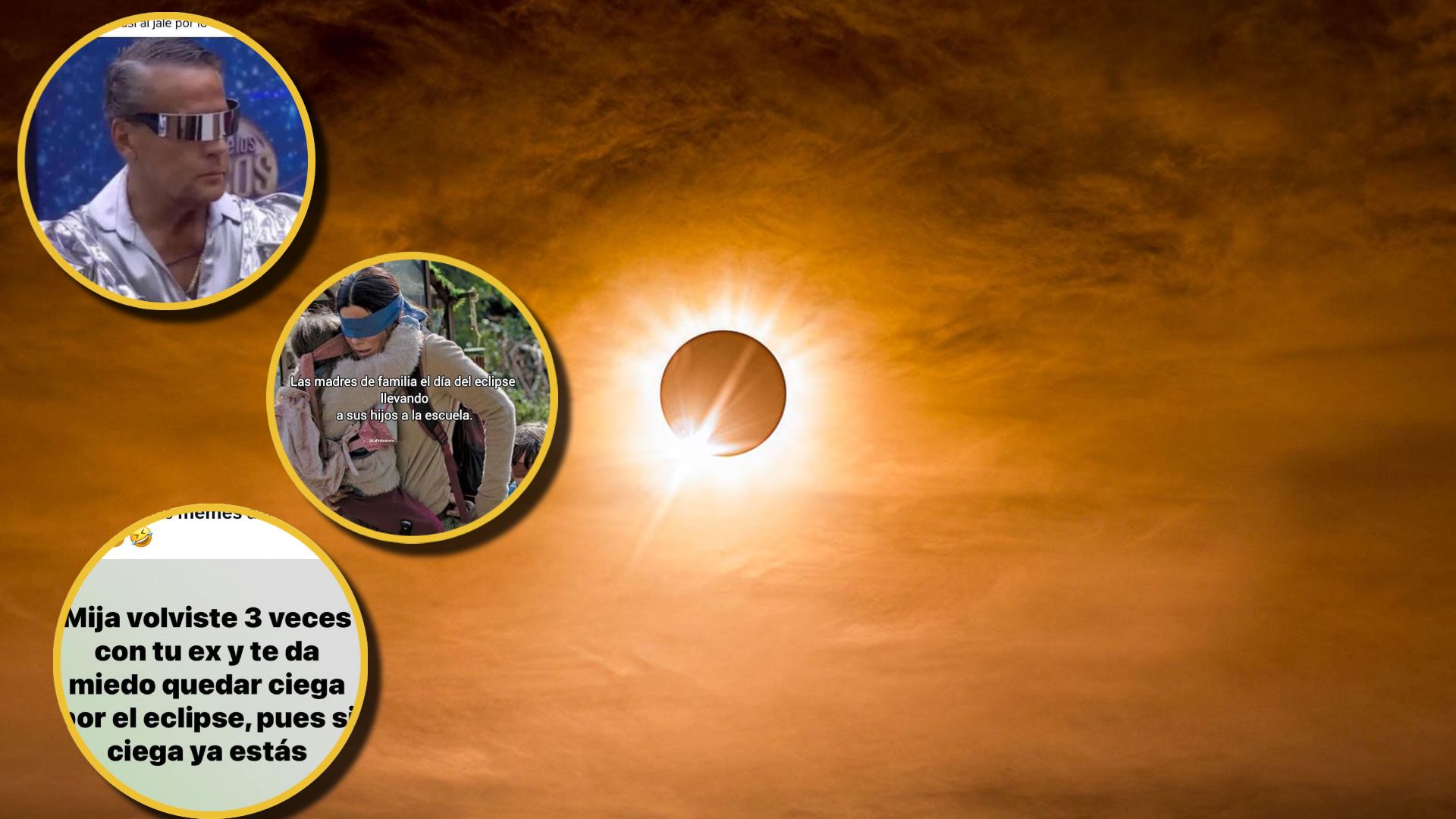 ¡Brilla la creatividad ?! Conoce los memes del eclipse del 8 de abril de 2024 ?