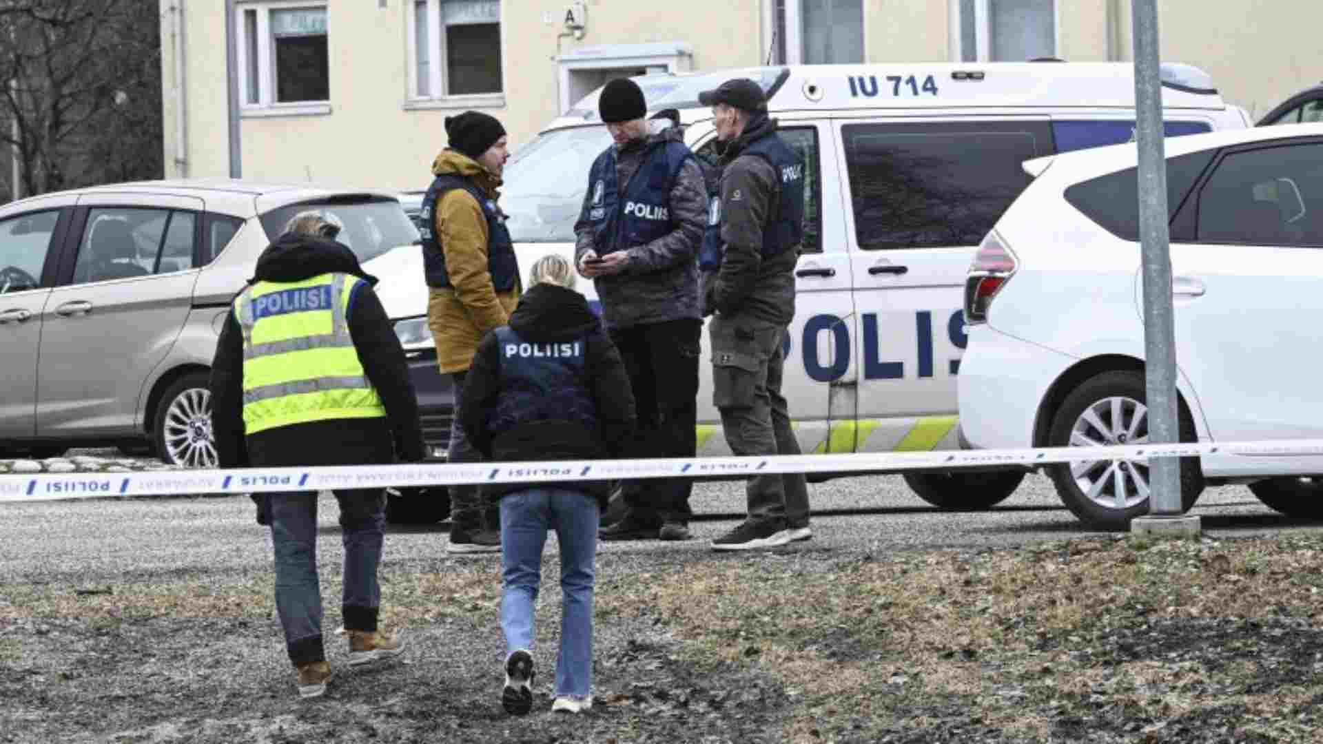 Niño de 12 años ataca a disparos a sus compañeros en Finlandia
