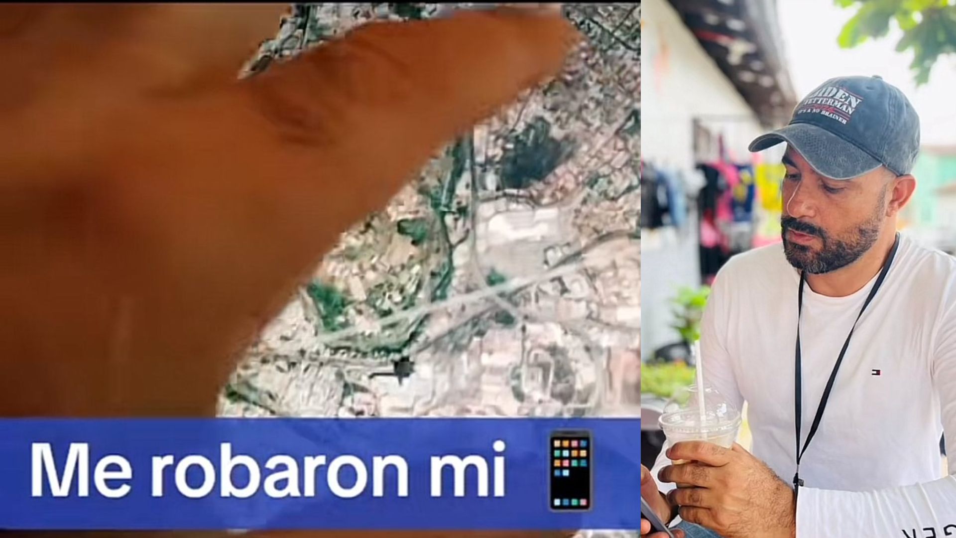 Universitarios Hondureño rastrea los ladrones que le robaron su celular en la capital