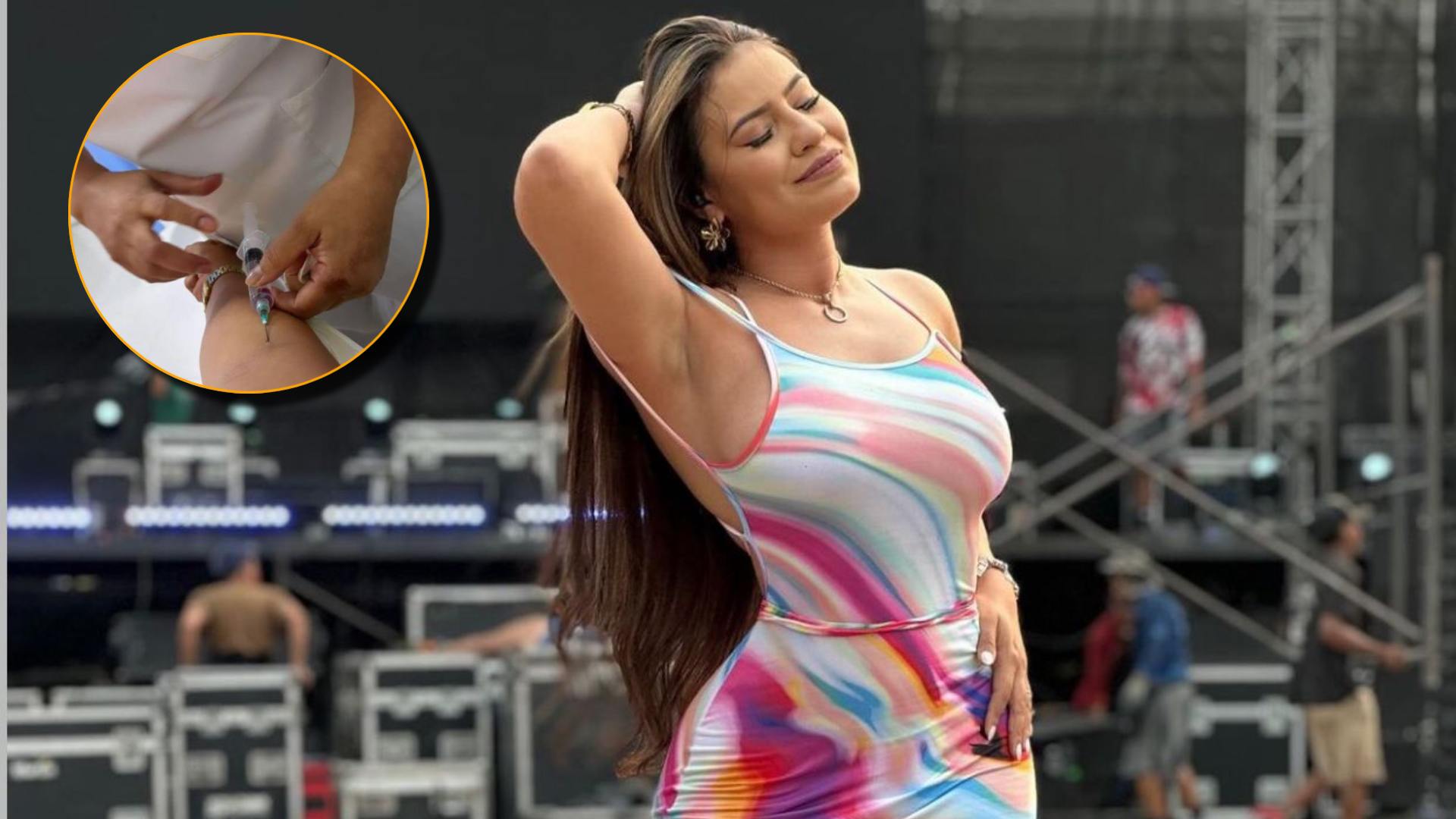 VDEO| ¿Está bien? Alejandra Rubio sufre accidente en La Ceiba