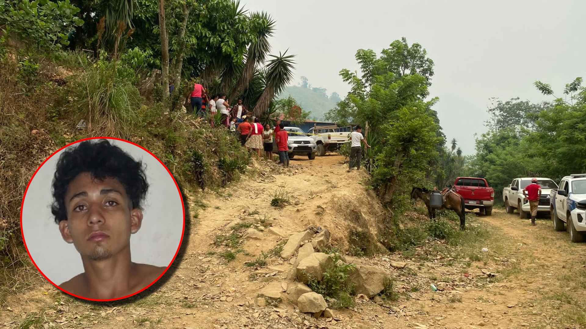 Cae principal sospechoso de crimen contra madre e hijas en Yoro