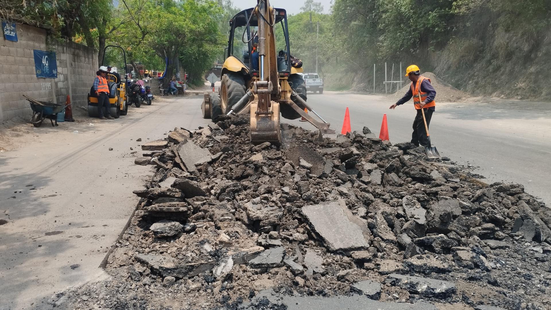 AMDC anuncia calles en reparación en la capital