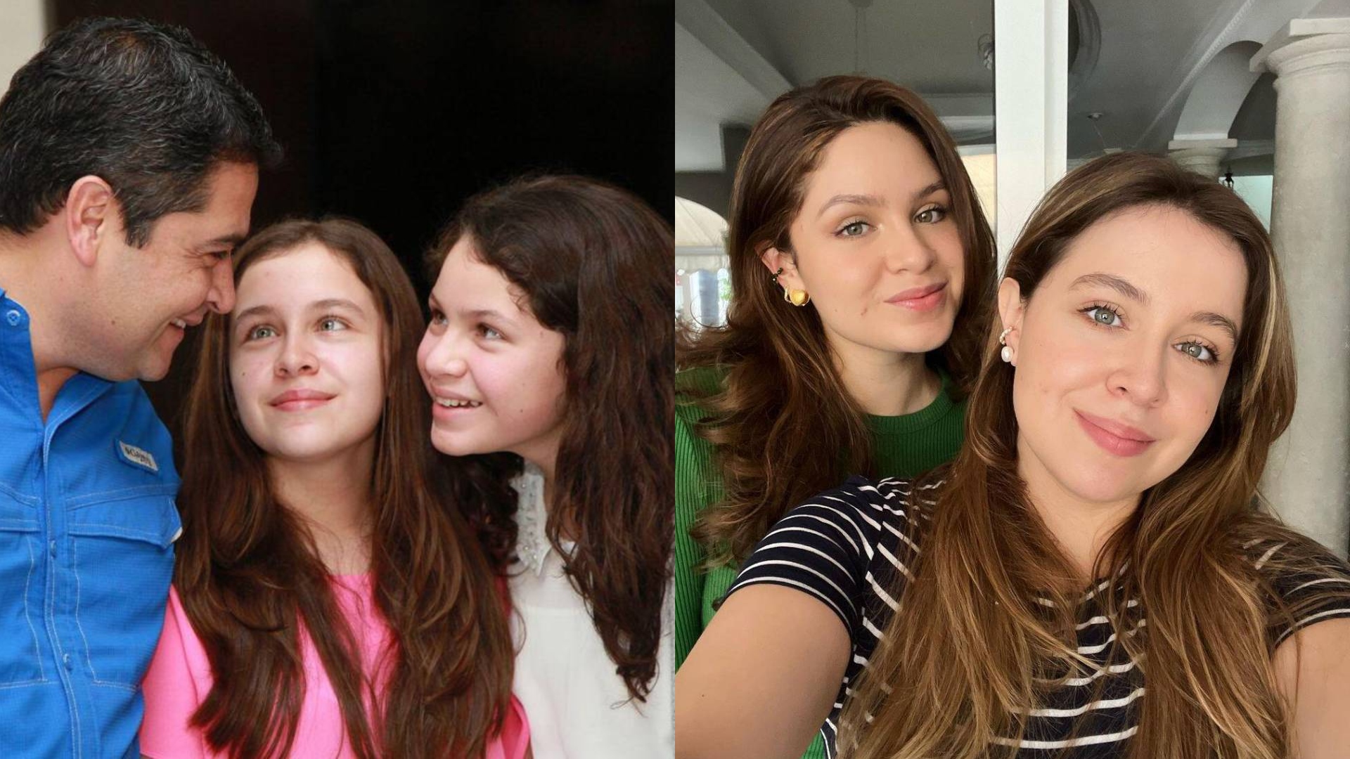 El increíble cambio físico de las hijas de Juan Orlando Hernández