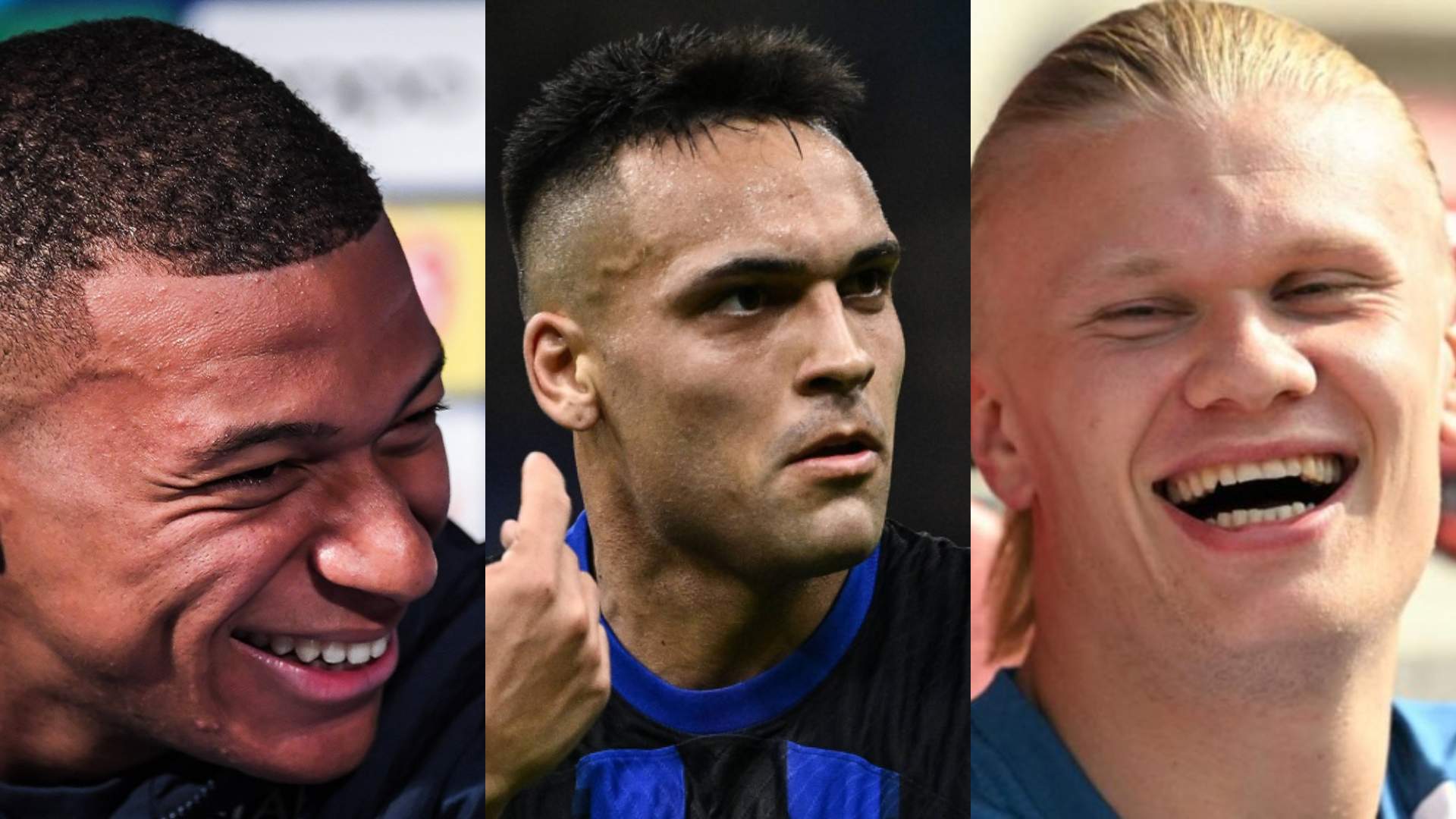Lautaro dice estar al nivel de Haaland y Mbappé.