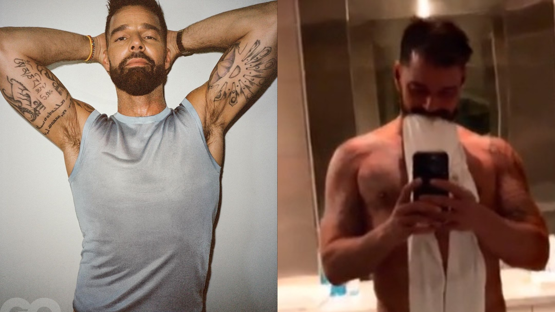 Ricky Martin dejó poco a la imaginación de sus seguidores con un candente video