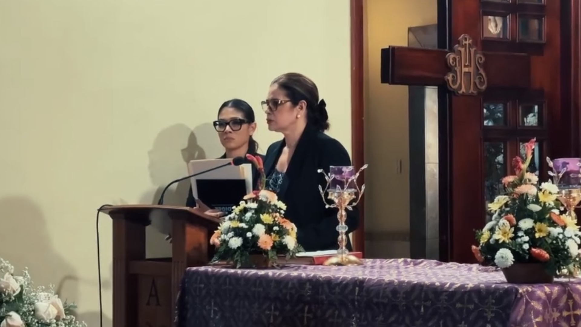 Rixi Moncada y las conmovedoras palabras durante el sepelio de su madre