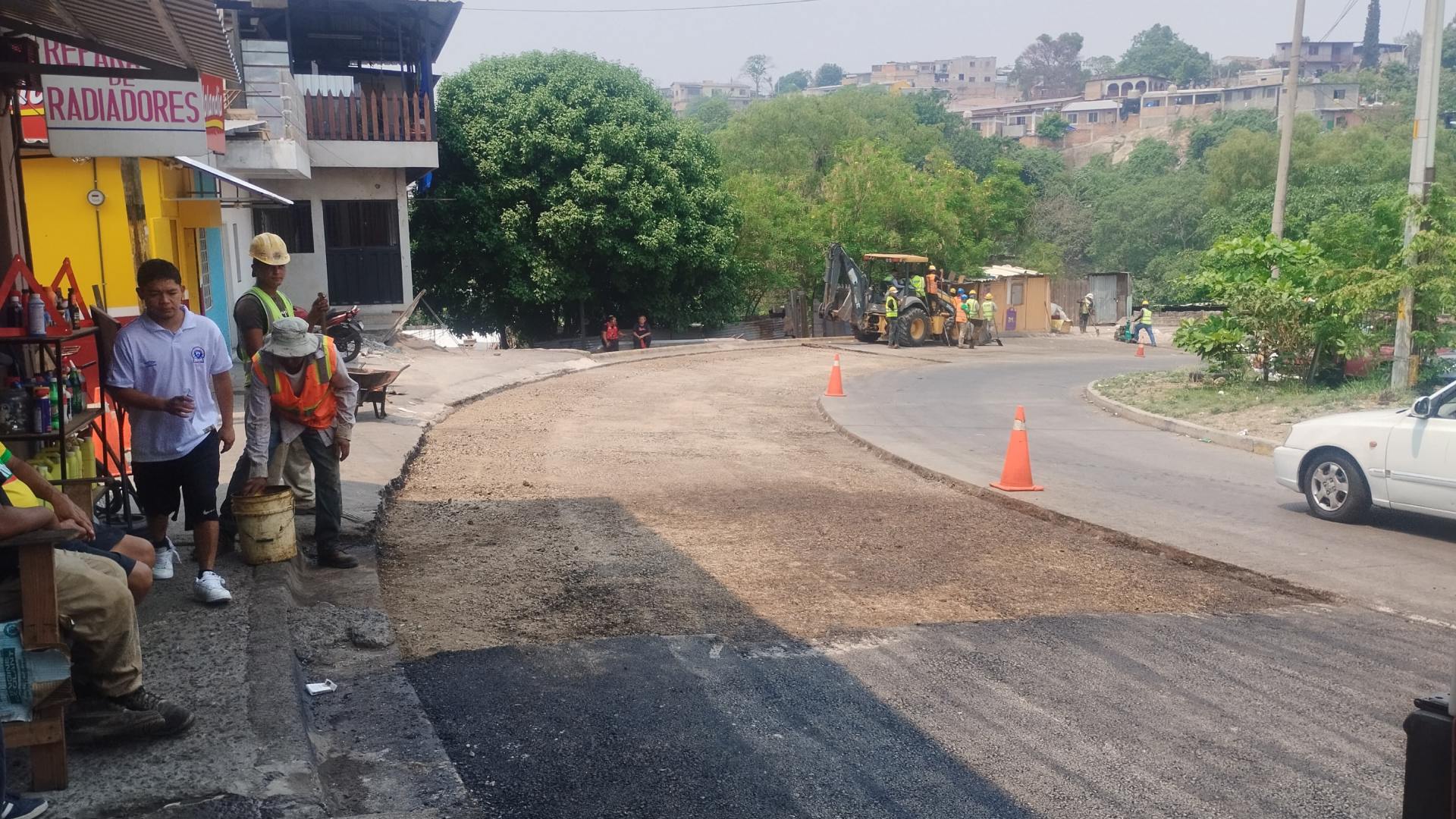 AMDC anuncia calles en reparación en la capital para este lunes