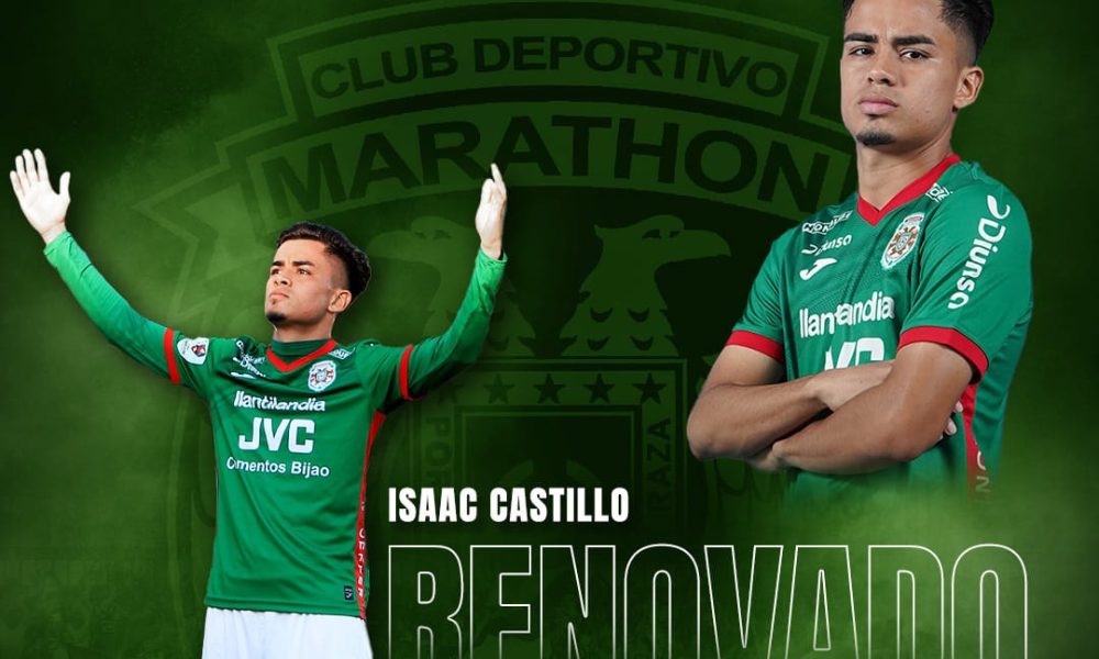 Isaac Castillo ha oficializado su compromiso con el Club Deportivo Marathón de cara al Torneo Apertura 2024 de la Liga Nacional de Honduras.
