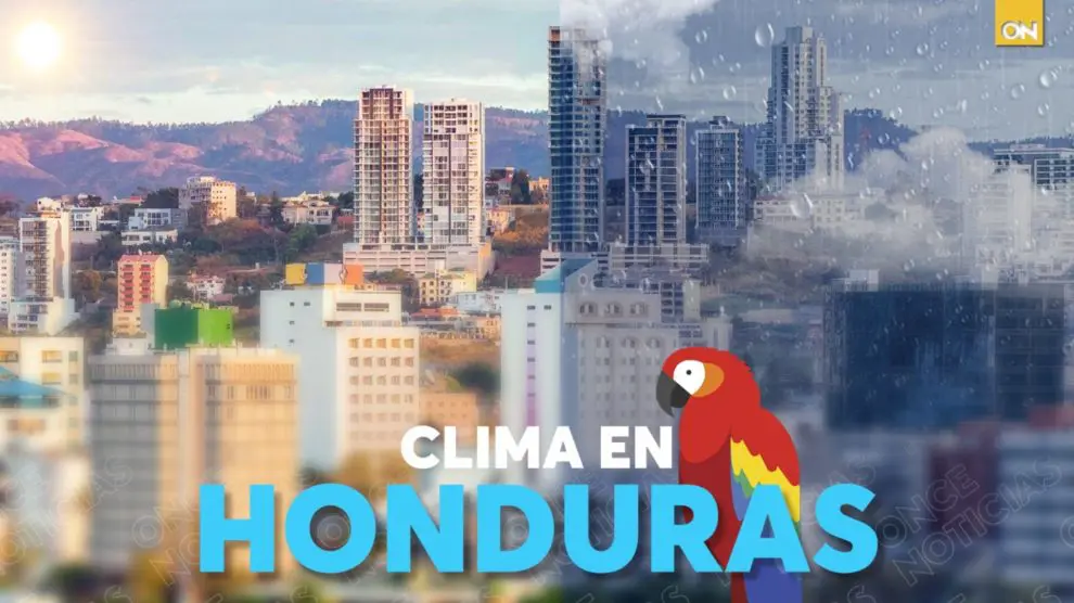 Clima en Honduras: vaguada a nivel de superficie genera lluvias y chubascos de leves a moderados