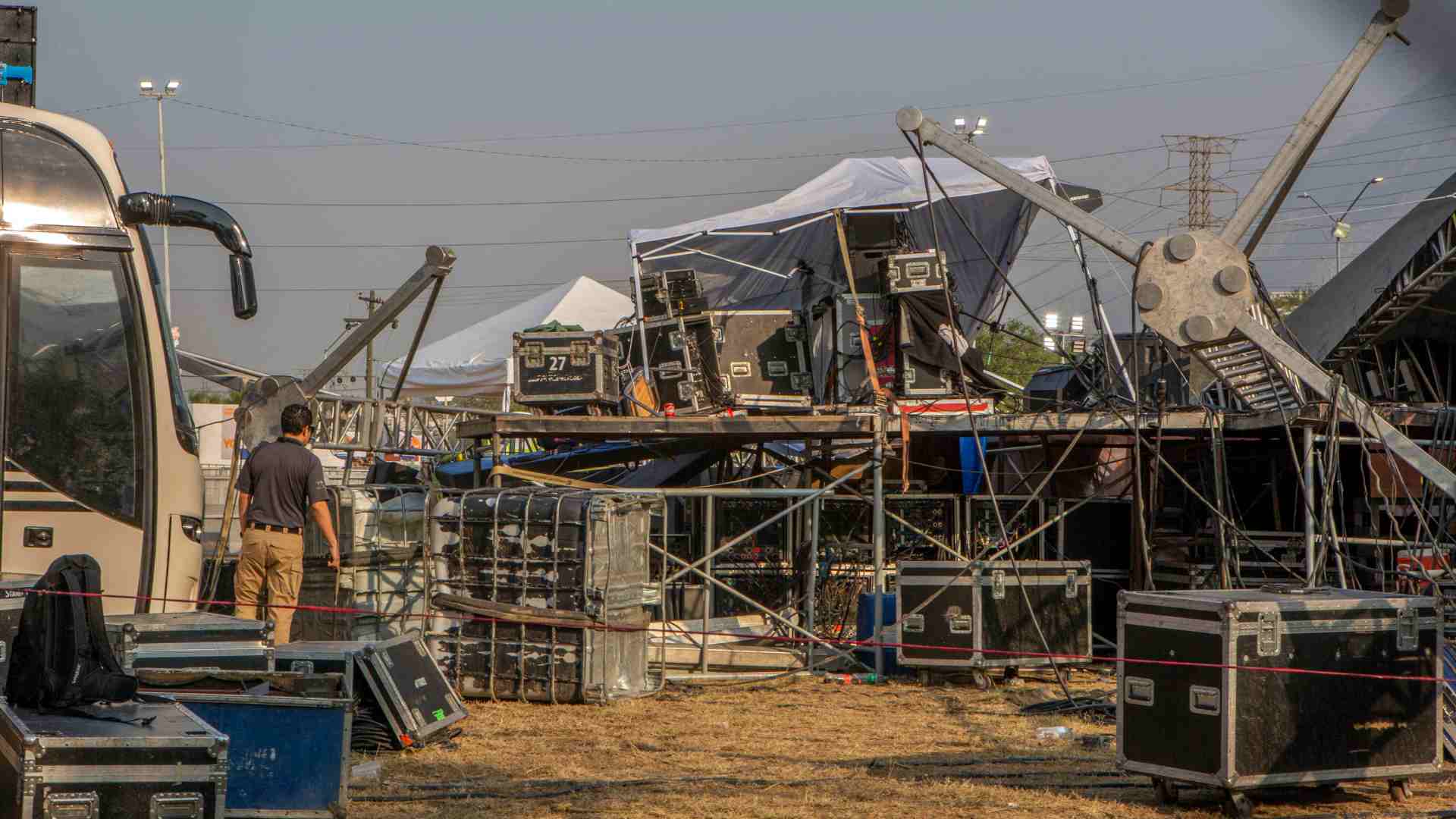 escenario mitin México