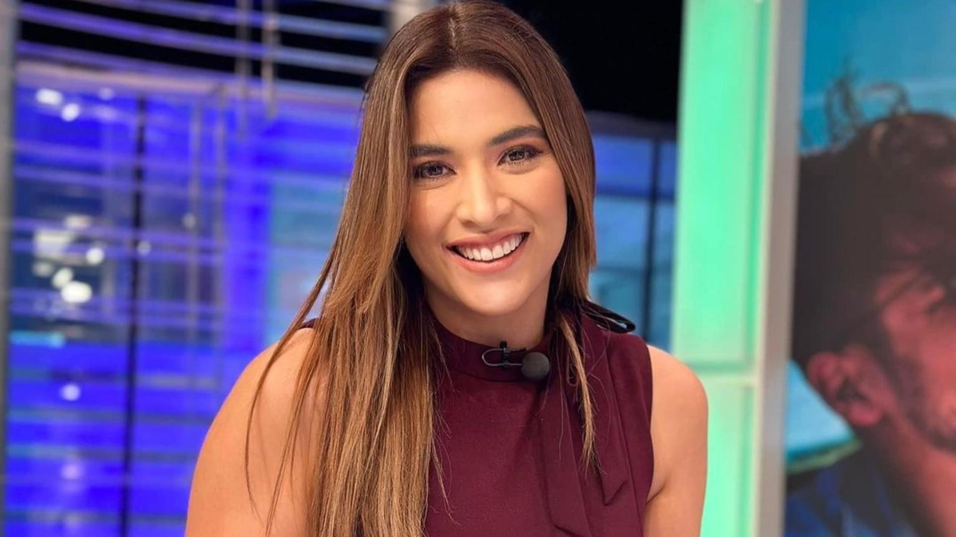 Carolina Lanza sufre accidente de tránsito