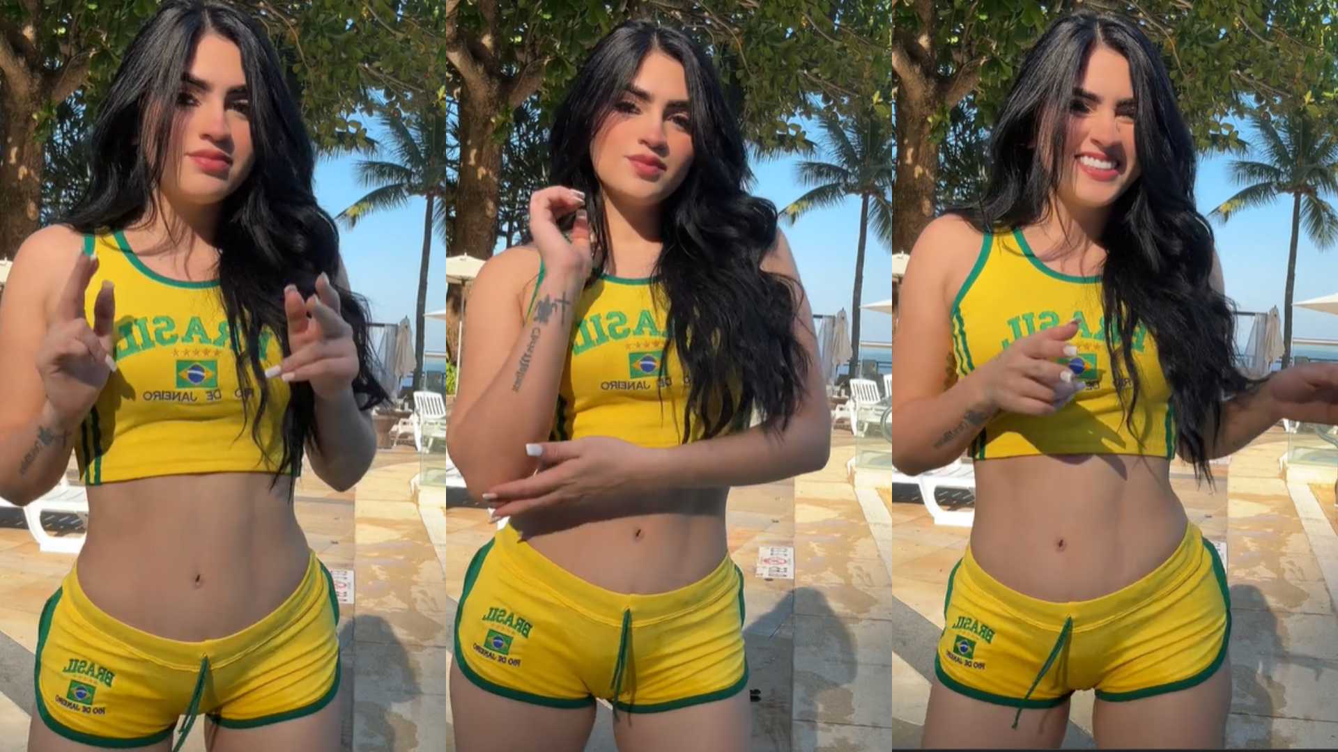Roxanna Somoza compra Gucci en Brasil