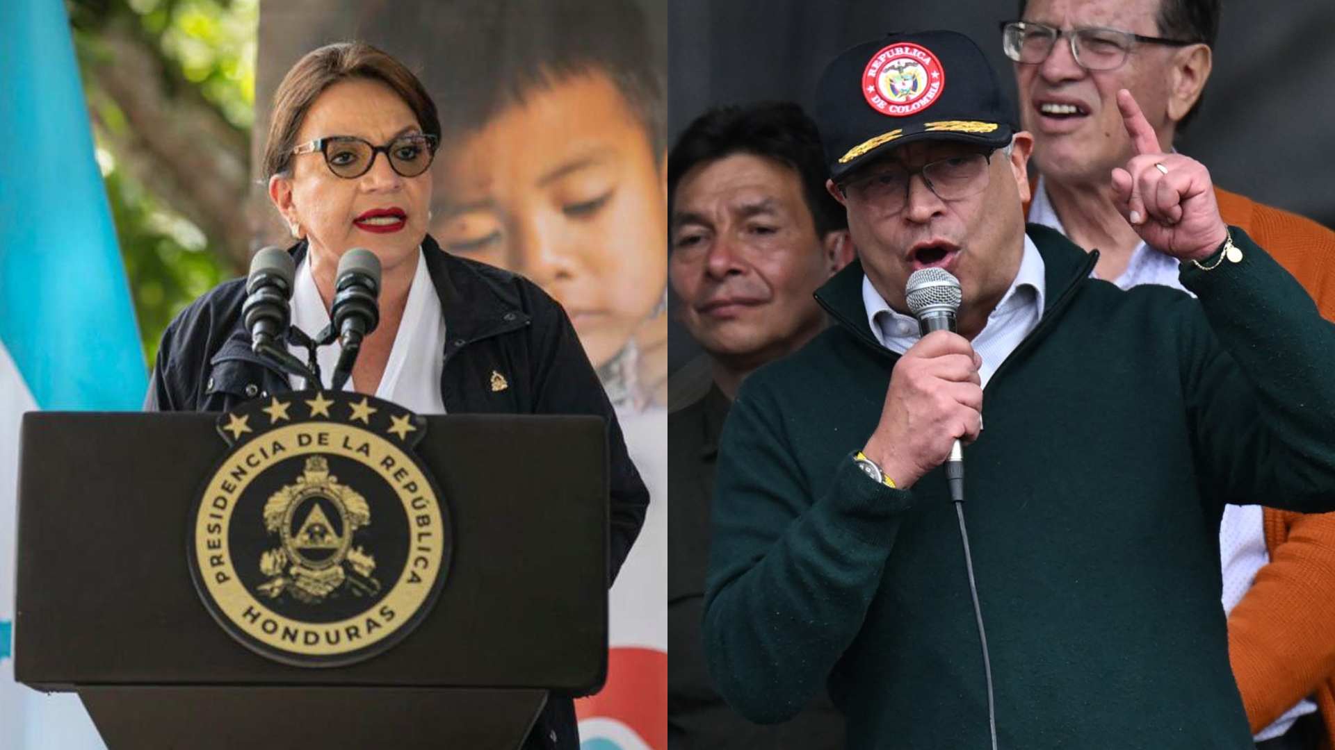Xiomara Castro respalada a Gustavo Petro tras anuncio de Golpe