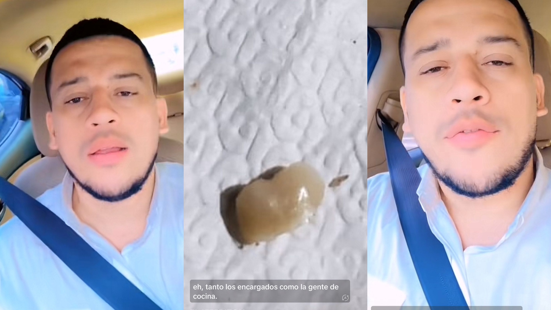 VIDEO| “Encontró una muela en la comida”: Hondureño denuncia un restaurante de Santa Lucía