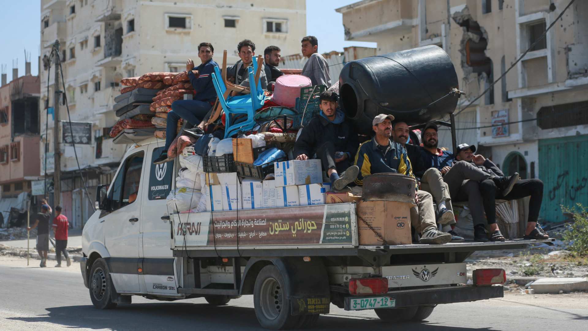 Cerca de 80 mil personas han huido de Rafah desde que Israel intensificó sus operaciones