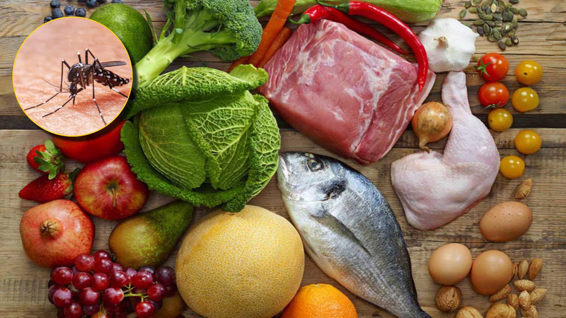 Frutas, verduras y frutos secos