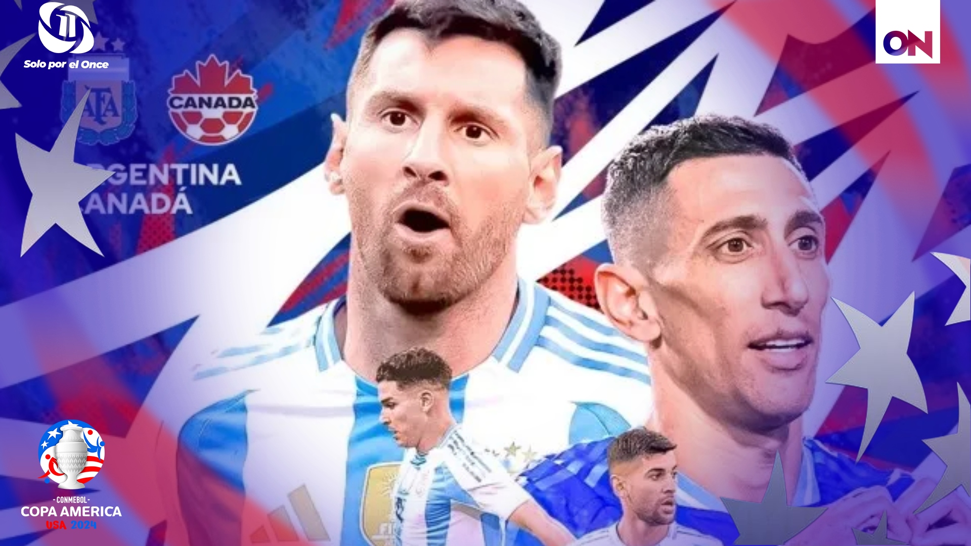 Argentina expone título de Copa América ante Canadá en inicio de lenta despedida de Messi