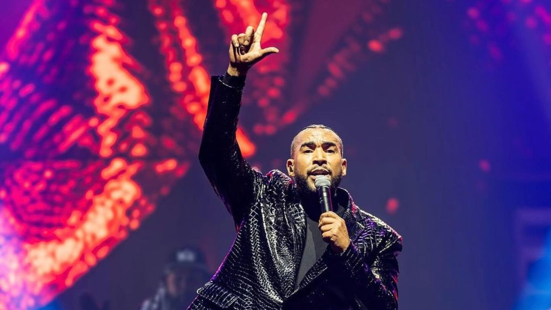 El cantante puertorriqueño de reggaetón Don Omar.