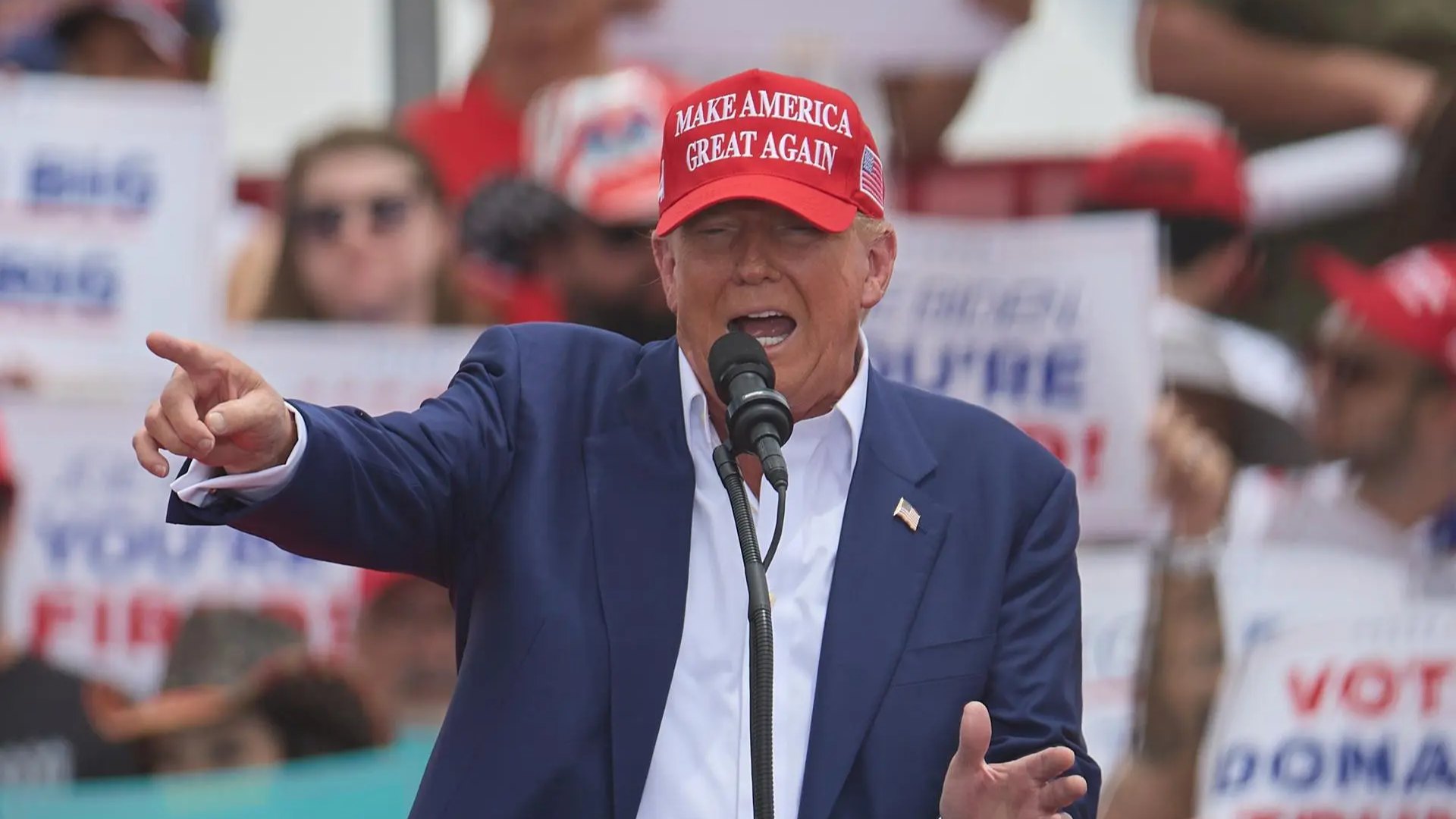 Donald Trump apuesta en Las Vegas por el voto latino para dar el golpe definitivo a Biden