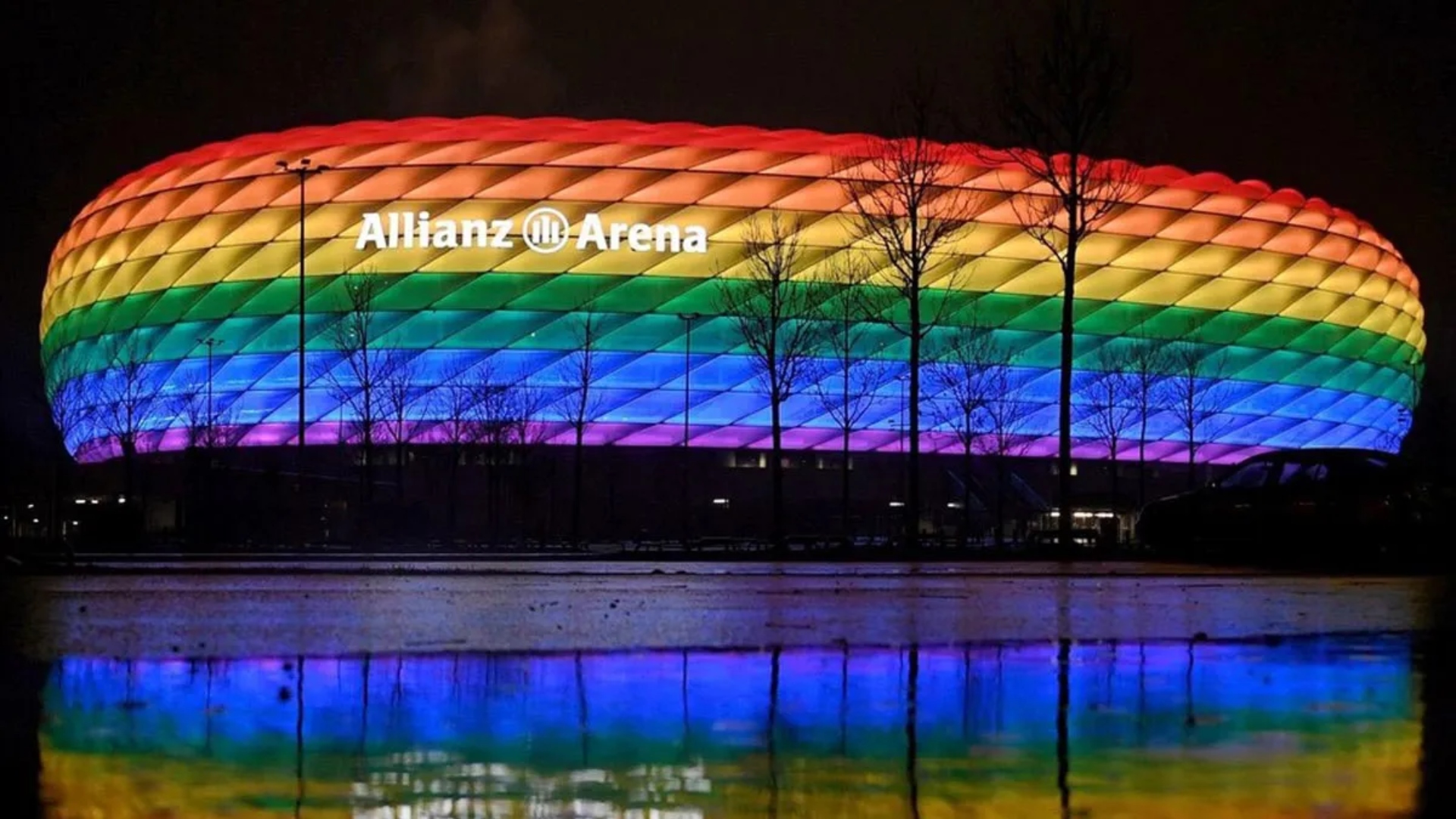 El estadio de Múnich mostrará colores arcoíris el 22 y 23 de junio en plena Eurocopa