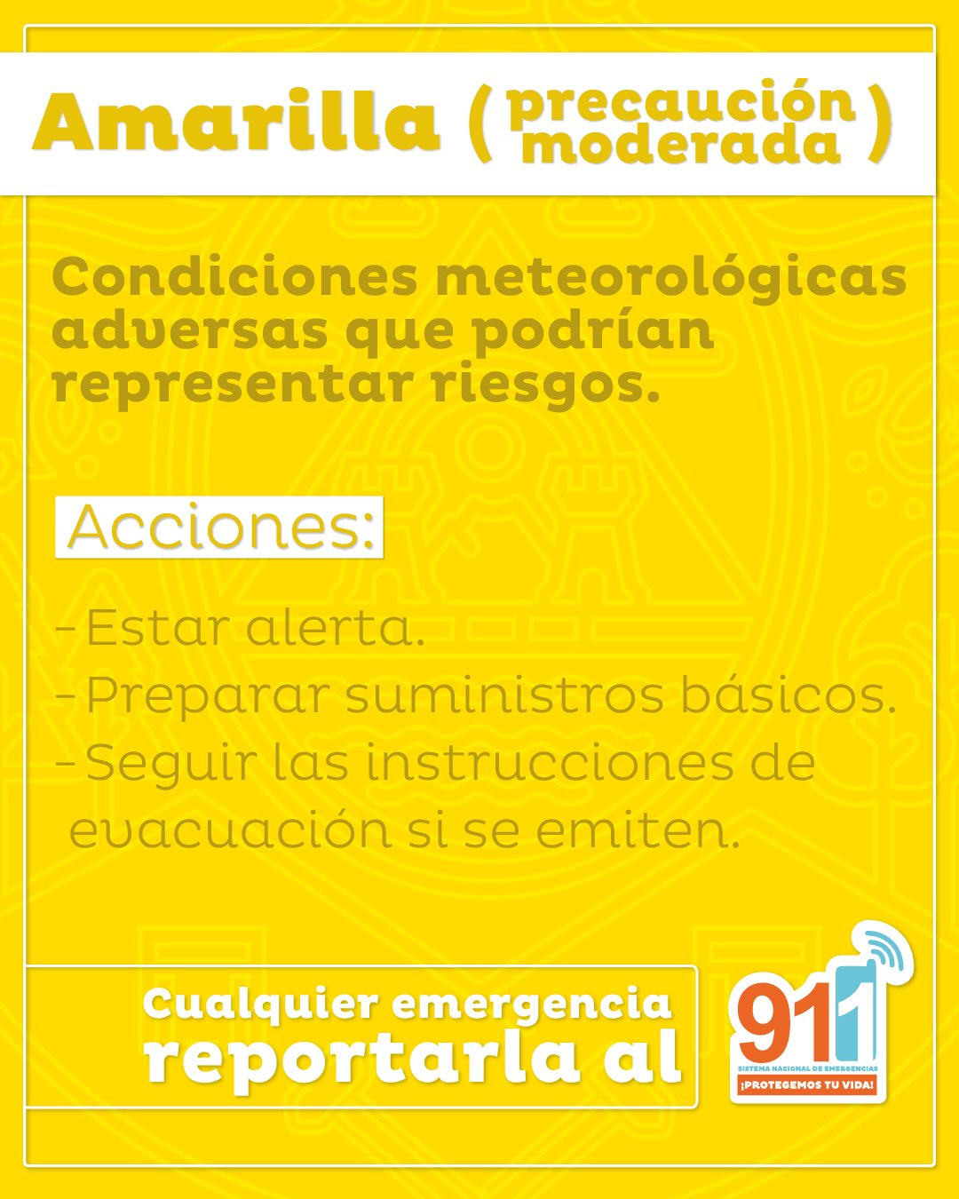 alertas metereológicas