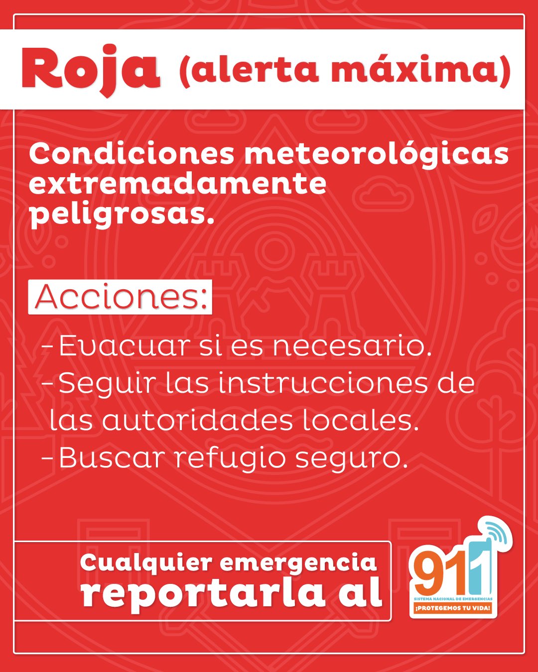 alertas metereológicas