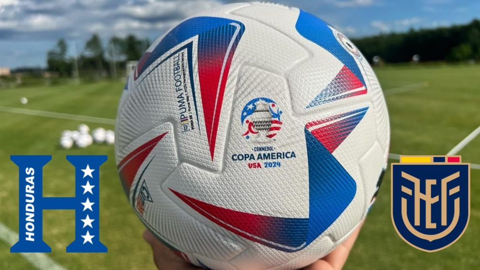 La Selección Nacional de Honduras se prepara para un emocionante encuentro amistoso contra Ecuador este domingo 16 de junio; con balón de la Copa América.