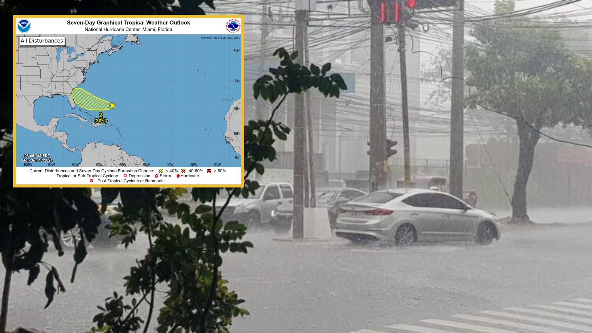 Tormenta tropical amenaza a Honduras; estas zonas serían las más golpeadas