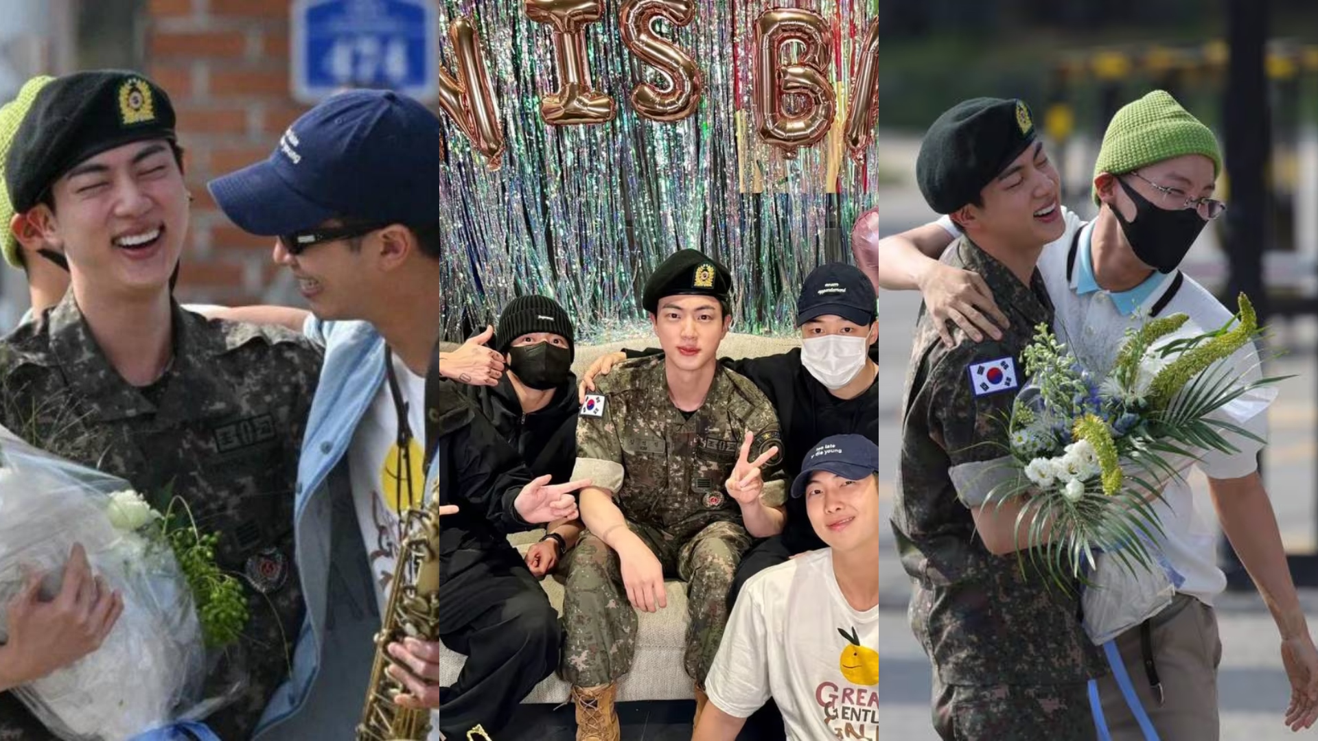 Jin Integrante de BTS culmina su servicio militar; así reaccionaron sus fanaticas