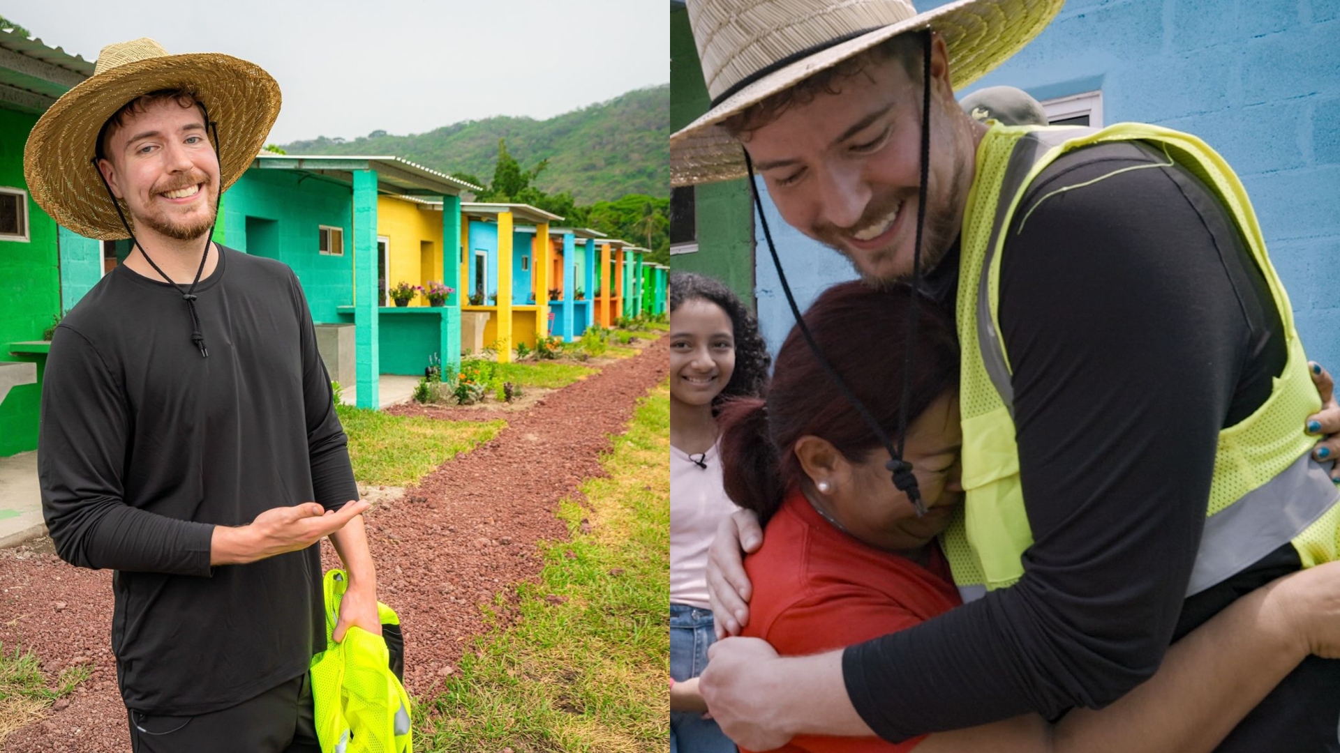 MrBeast construye más de 100 escuelas en El Salvador